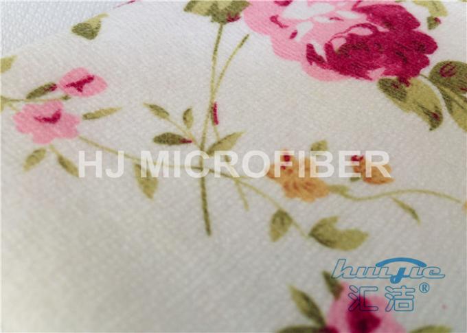 30 x chiffon de nettoyage de Microfiber imprimé par 30cm avec la fleur, polyamide de 20%