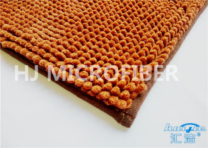 Tapis ultra mou de Seat de tapis/sofa de cuisine de Microfiber de haute densité Chaîne-Tricoté