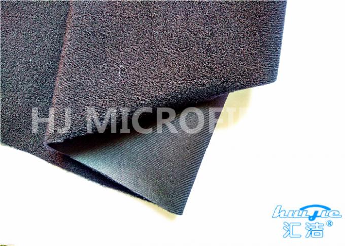Crochet de Velcro et tissu industriel noir adhésif de boucle/tissu en nylon de boucle