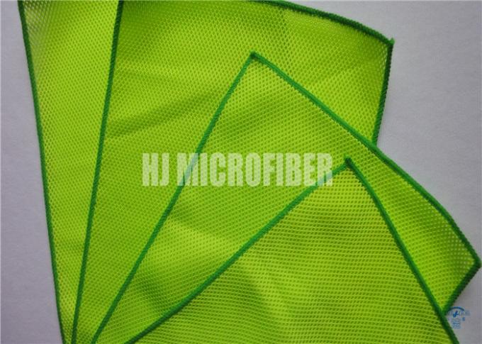 De vert olive d'usine 80% chiffons direct de polyester de Microfiber et de polyamide de 20% avec le bon GV de perméabilité à l'air