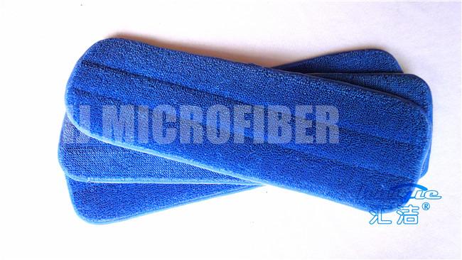 500 GM/M ont adapté des protections de balai de Microfiber pour le balai de nettoyage de plancher/ont mouillé aux besoins du client le balai sec