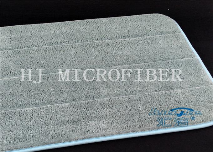 Tapis de porte magique de Microfiber de tapis de bain de Microfiber pour la salle de bains de ménage