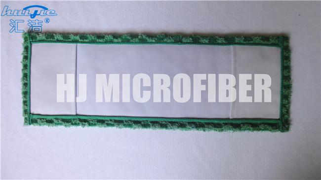 Protections réutilisables de rechange de balai de balai de Microfiber de protections d'armure humide de jacquard avec la poche