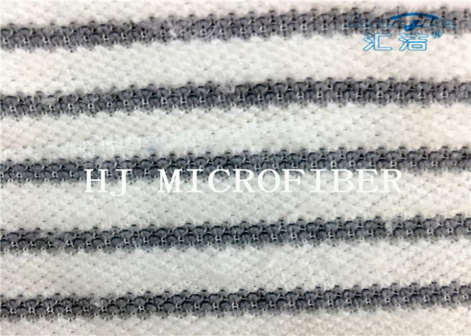 Le tissu de corail d'ouatine de tissu de Microfiber avec la recharge dure grise de tissu de fil pour des balais a adapté la densité aux besoins du client