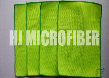 De vert olive d'usine 80% chiffons direct de polyester de Microfiber et de polyamide de 20% avec le bon GV de perméabilité à l'air