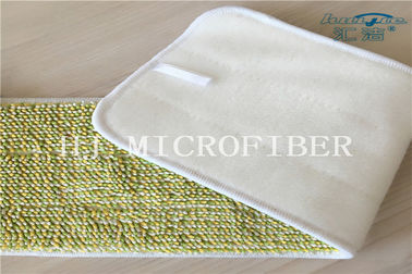 Protections humides de balai de Microfiber de petit Chenille de Microfiber teintes par fil pour le nettoyage à la maison