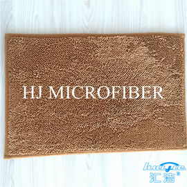 Absorbant superbe de Microfiber de tapis de Chenille de tapis de bain de plancher de couleur grise douce superbe de coussin