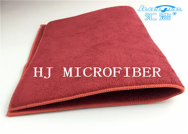 Milieu de protection de tissu de tissu de serviette de Microfiber de polyamide du polyester 20% de la couleur rouge 80% avec les protections multifonctionnelles d'éponge