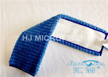 Balai de poussière non-tissé bleu de Microfiber/polyester humide du balai 80% de plancher