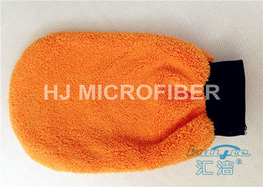Enrouler haut absorbant autour de gant de gant de lavage de Microfiber pour le nettoyage de ménage de voiture
