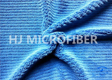 tissu de corail Roya Blue150cm d'ouatine de rayure épaisse de 550gsm Microfiber