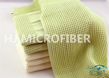 Vert à séchage rapide de serviette de Microfiber de textile de serviette à la maison de sports aucun effacement