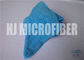 Microfiber bleu composé simple Rags/tissus ultra épais de plat de Microfiber d'ouatine de peluche 25X25cm