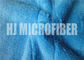 Microfiber bleu composé simple Rags/tissus ultra épais de plat de Microfiber d'ouatine de peluche 25X25cm
