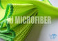 De vert olive d'usine 80% chiffons direct de polyester de Microfiber et de polyamide de 20% avec le bon GV de perméabilité à l'air