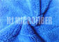 Trame directe d'usine - protection de l'environnement tricotée de velours de chiffon de nettoyage de corail bleu de Microfiber