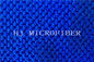 Grand tissu formé par Peral de couleur de Microfiber de nettoyage de jacquard bleu de tissu avec le fil dur de pp