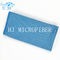 Couleur superbe de bleu d'absorptivité de serviette de lavage de vitrail de chiffon de nettoyage de voiture de Microfiber
