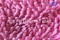 Outils de lavage formés ronds de voiture d'accessoires de Cleanng de voiture de couleur Chenille rose de Microfiber de petit