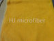 Grande serviette de nettoyage jaune de la serviette de nettoyage de tissu de perle 40*40 Microfiber
