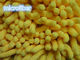 gant coloré bleu jaune de nettoyage de voiture de chenille de microfiber de la taille 3cm de cheveux de 16 * de 21cm grand