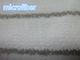 Ouatine de corail de tissage de blanc gris de la largeur 150cm de chiffon de nettoyage de Microfiber de textile