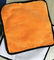 Chiffon de nettoyage de corail coloré orange 30*30cm 400gsm de voiture de suède de l'ouatine 200gsm