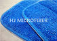 Le balai commercial de plancher de Microfiber de polyester bleu de 80% capitonne avec