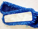 Protection commerciale de balai sec de balai de plancher de Microfiber/poussière de Microfiber bleu-clair