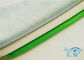 anticorrosif de polyester du vert 80% de chiffon de nettoyage en verre de Microfiber de fenêtre de 3M