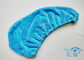 Serviettes de Microfiber de polyester du pourpre 80 % pour des cheveux, turban d'enveloppe de cheveux