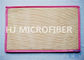 Petit tapis de porte de Microfiber de polyester de Pink100% pour support antidérapage extérieur/d'intérieur