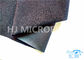 tissu adhésif fort noir de boucle de 260gsm Matt, crochet industriel et tissu de nylon de boucle