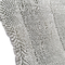 Tampons de vadrouille humide gris pour sol plat 80 % polyester 20 % polyamide 450 g/m²