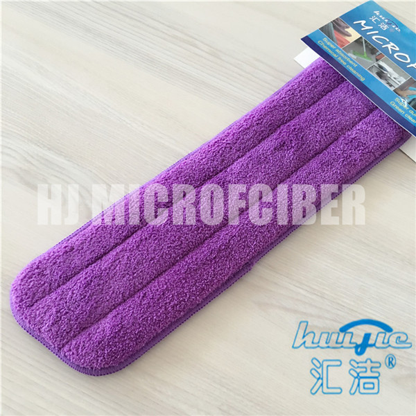 Protection plate sèche de balai de nettoyage de ménage d'ouatine de corail de polyester de Microfiber 80% et de polyamide de 20%