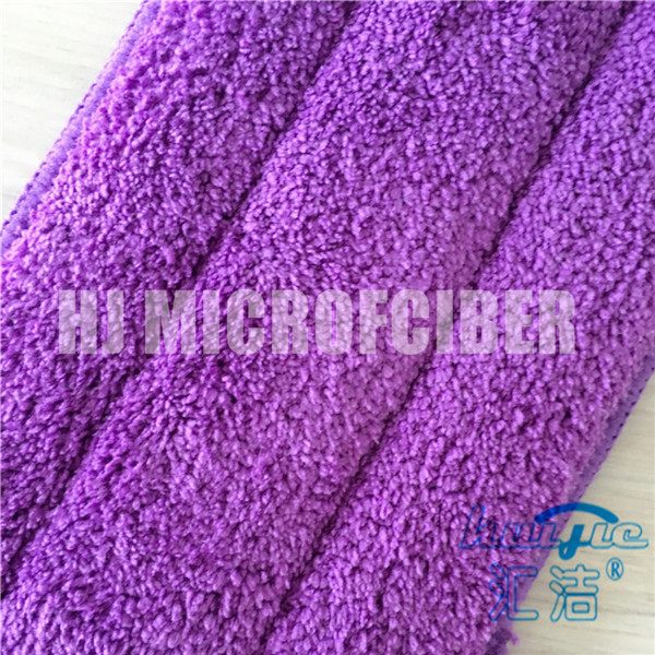 Protection plate sèche de balai de nettoyage de ménage d'ouatine de corail de polyester de Microfiber 80% et de polyamide de 20%