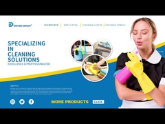 Tampons de vadrouille humide en microfibre à haute absorption pour le nettoyage