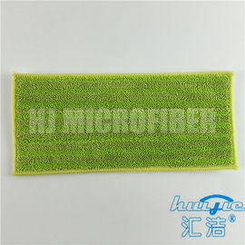 La torsion tricotée par trame de microfiber de polyester de 80% et de polyamide de 20% a sifflé la protection plate humide de balai