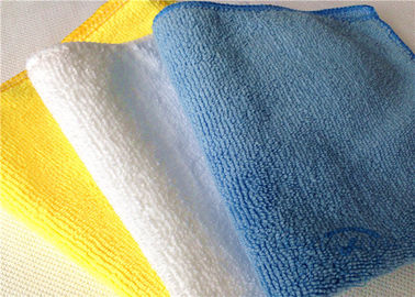 Tissus mous de Microfiber de polyester pour le nettoyage de station de lavage, serviettes des véhicules à moteur de Microfiber