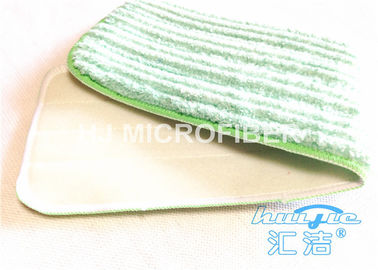 Protection de balai de plancher de Microfiber de bande pour le nettoyage de cuisine, balai plat de plancher
