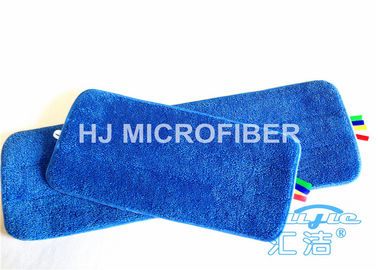 Recharge humide de protections de balai de Microfiber d'école/hôpital pour la machine industrielle de nettoyage