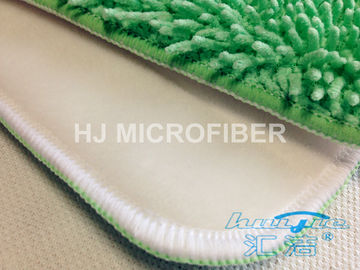 Protections de balai de Microfiber de vert facile de nettoyage/protection réutilisables balai de Chenille