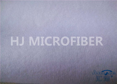 Tissu blanc naturel 58 auto-adhésifs/60&quot; de boucle de Velcro de Microfiber