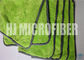 Serviettes de nettoyage superbes molles superbes de voiture de polyamide du polyester 20% de l'absorbant 80% de Microfiber de couleur verte
