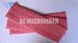 Le rouge a teint les protections humides écologiques de balai de Microfiber de torsion de fil pour le nettoyage à la maison