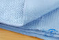Chiffon de nettoyage en verre lavable rouge/bleu/de jaune Microfiber pour le nettoyage de vitres