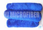Polyamide superbe mou superbe du polyester 20% de l'absorbant 80% de couleur de Microfiber de chiffon de nettoyage bleu de voiture