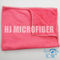 Serviette de nettoyage de ménage de polyester du contrôle 80% de rose de chiffon de nettoyage de Microfiber et de polyamide de 20%