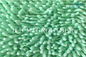 Protections de rechange de balai de têtes de balai de tissu de Chenille de Microfiber de couleur verte petites