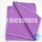 Le ménage pourpre sifflé par place de Microfiber 40*40cm a tricoté la grande serviette de perle